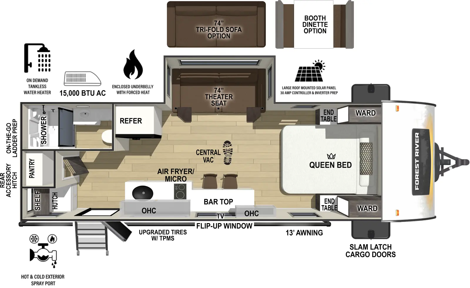 R Pod RP-206 Floorplan